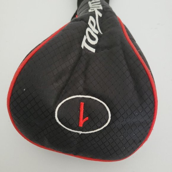 Top-Flite Driver Head Cover Red Black Headcover - Picture 2 of 5